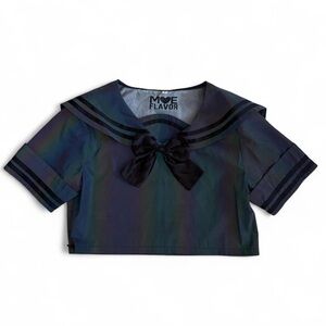 MOEFLAVOR KAWAII REFLECTIVE RAINBOW SAILOR SHIRT